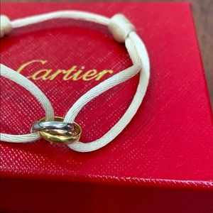 Cartier Trinity Bracelet in 18k yellow, rose and white gold